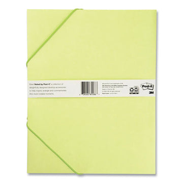 Noted by Post-it® Brand Folio, 1 Section, Letter Size, Green, 2-pack freeshipping - TVN Wholesale